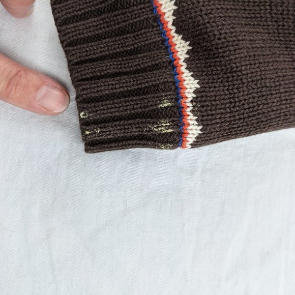 3/$20 Cherokee Baby Teddy Fleece Lined Moose Sweater Size 12 to 18mths - Picture 4 of 5